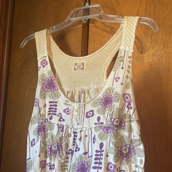 Floral and polka dot tank top - Picture 3 of 5